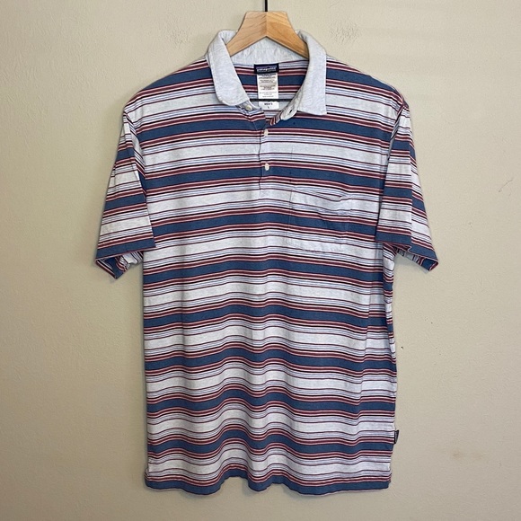 Patagonia Other - Patagonia Squeaky Clean Striped Polo